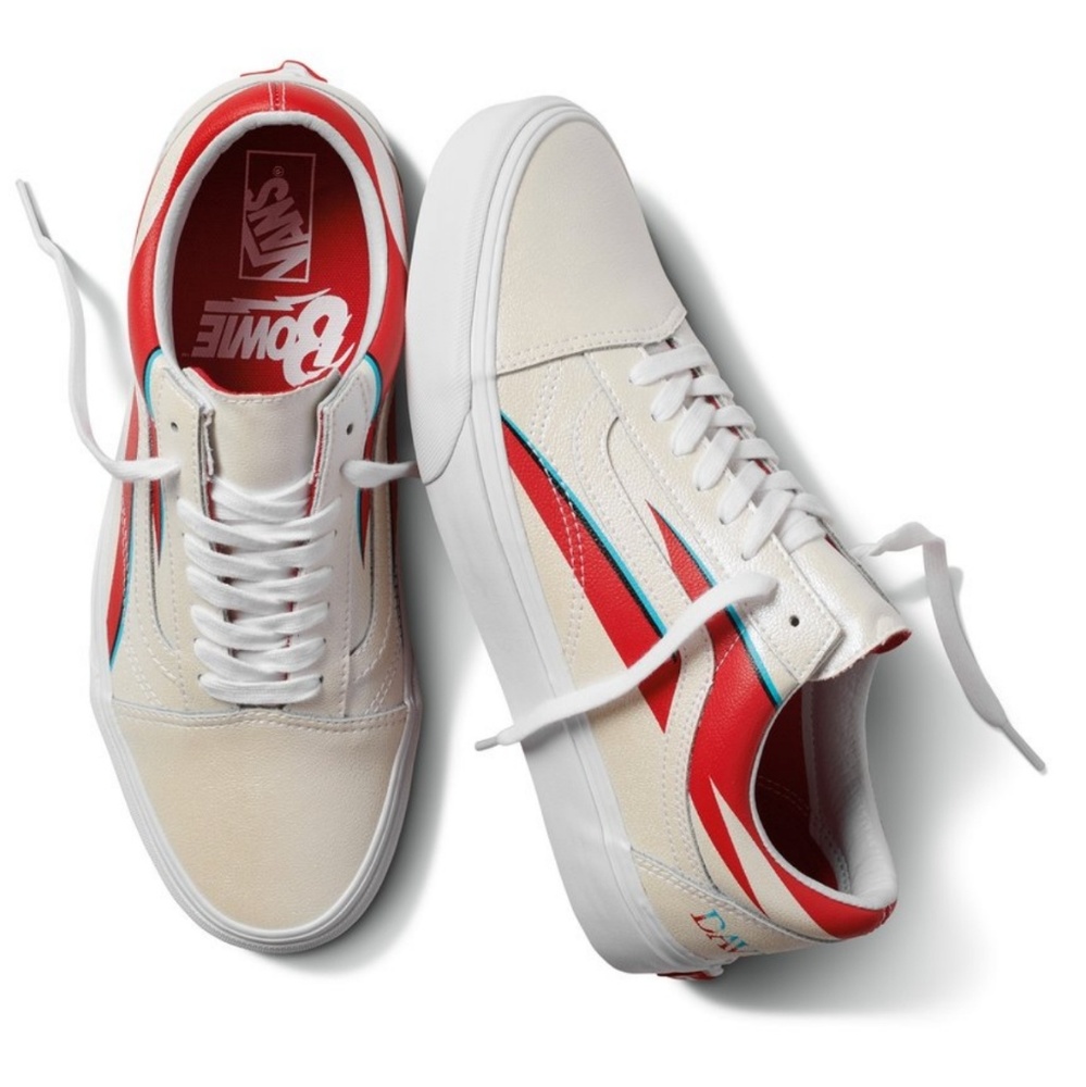 Vans David Bowie Aladdin Sane BNIB M 8/ W 9.5
